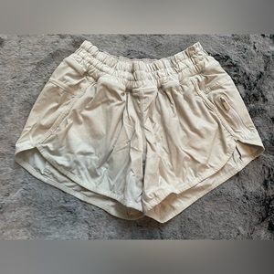 Well loved, 2nd owner.lululemon athletica Cream Athletic Shorts